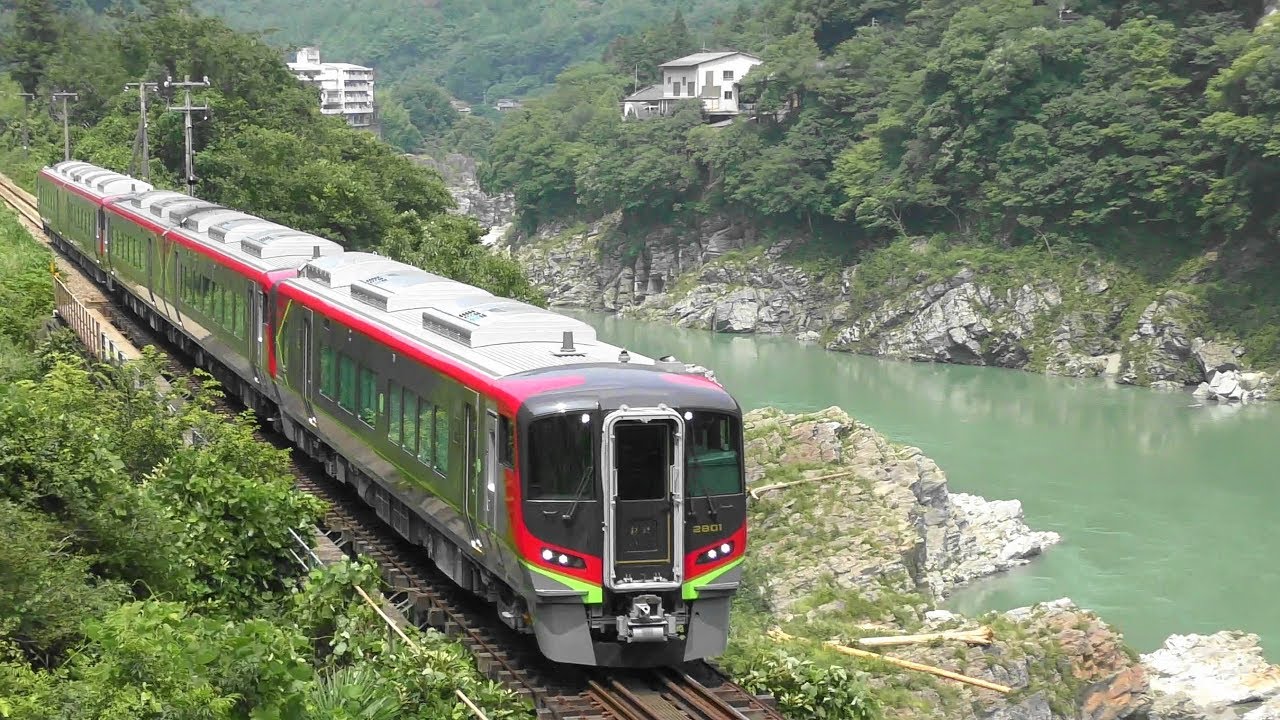 JR四国 新型特急 2700系 再び5Bにて高知へ！2便目！2019/7/27！