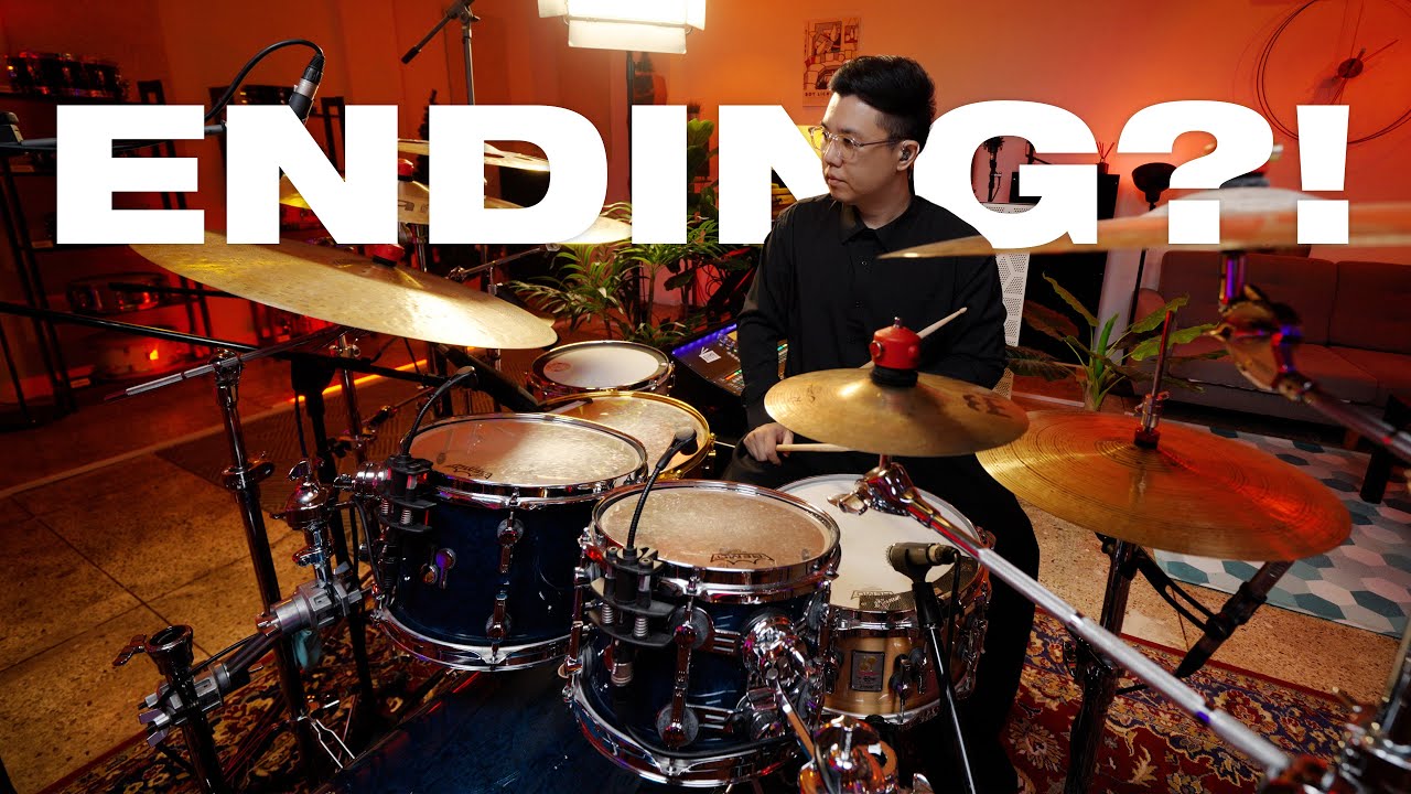 드러머가 엔딩에 진심일 때 활용할 수 있는 심벌 연주에 대한 간단한 팁ㅣ엄스뮤직 드럼 레슨 by 드러머 엄주원