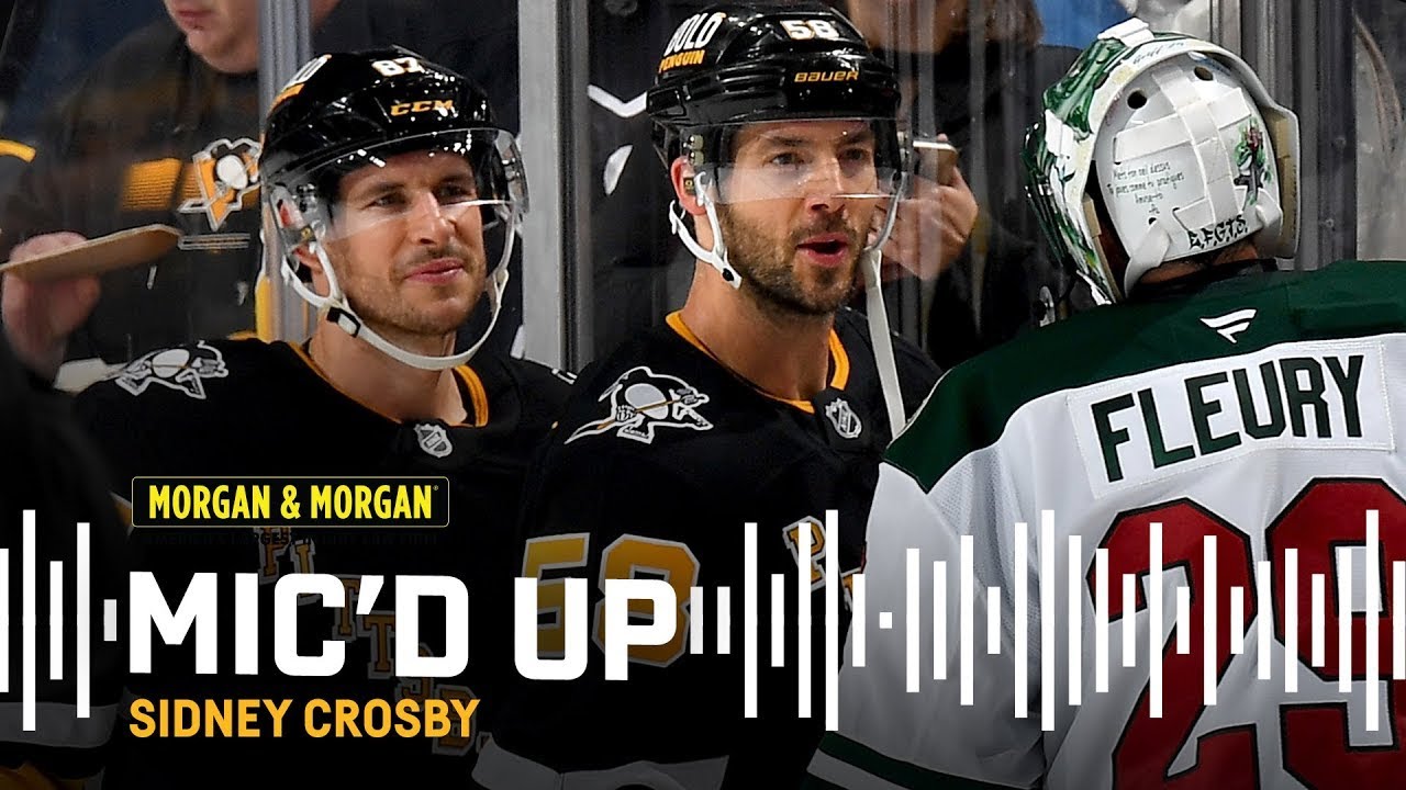 Сидни Кросби: микрофон на последней игре Флери в Питтсбурге | Pittsburgh Penguins