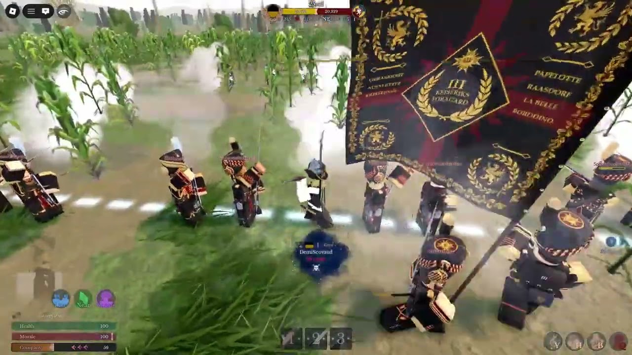 roblox napoleonic wars andour guard v austria erste korps