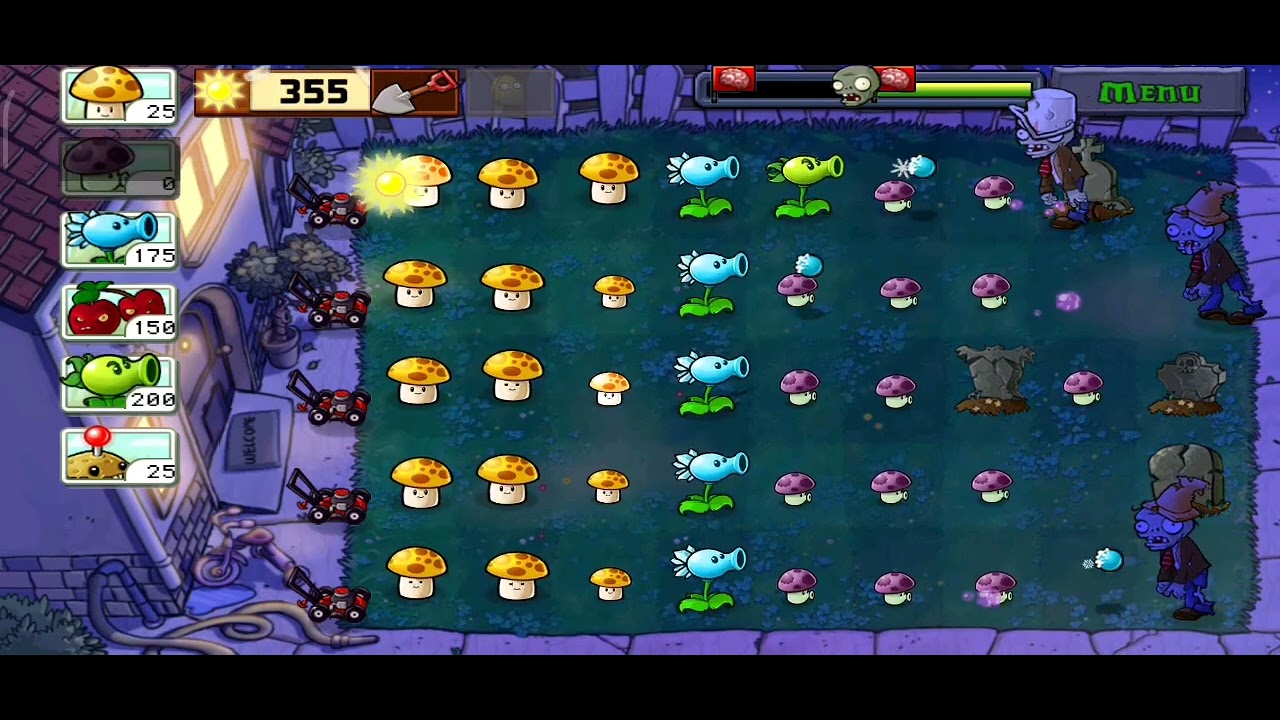 Plant VS Zombie // Super Sun Mushroom X Freezing Potatoes // Zhoa96 // Session 2 Eps 2 Night Garden