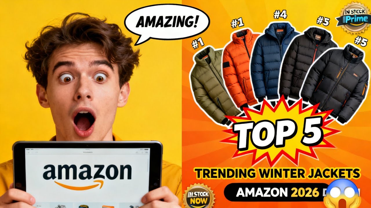 ❄️ **TOP 5 TRENDING WINTER JACKETS FOR MEN 2026**❄️