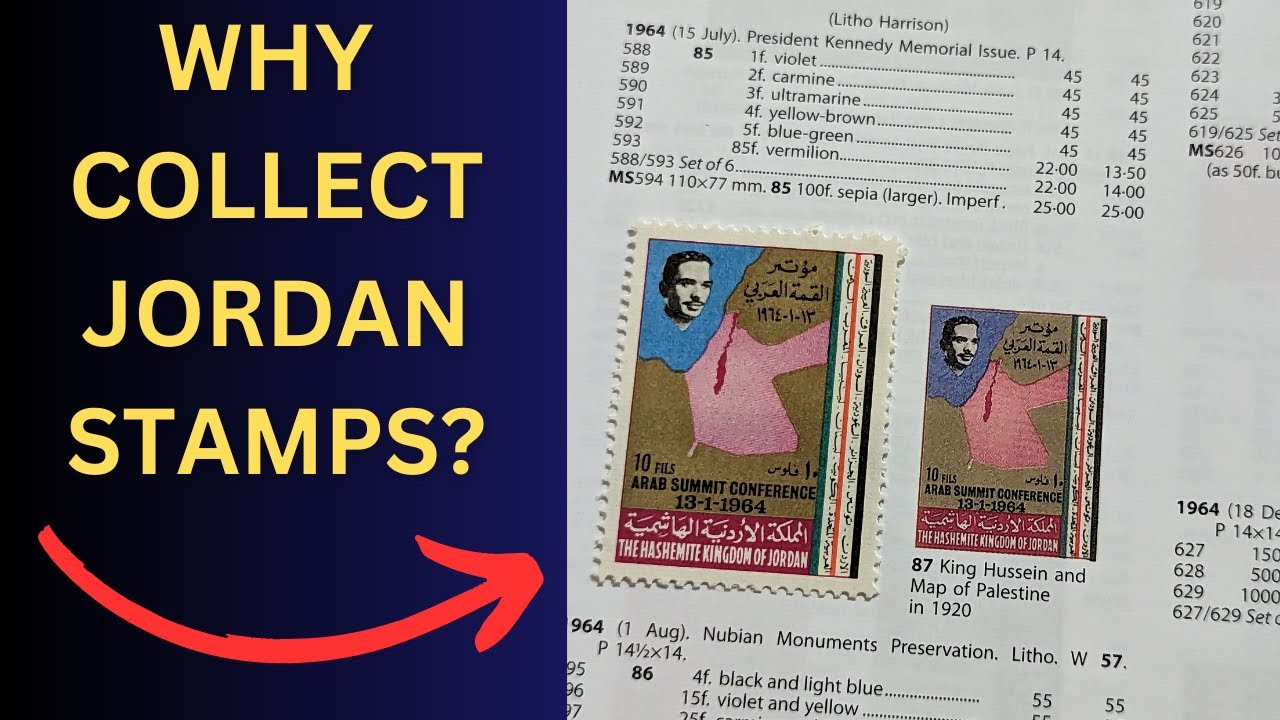 Why Do I Collect Jordanian Postage Stamps? 🤔
