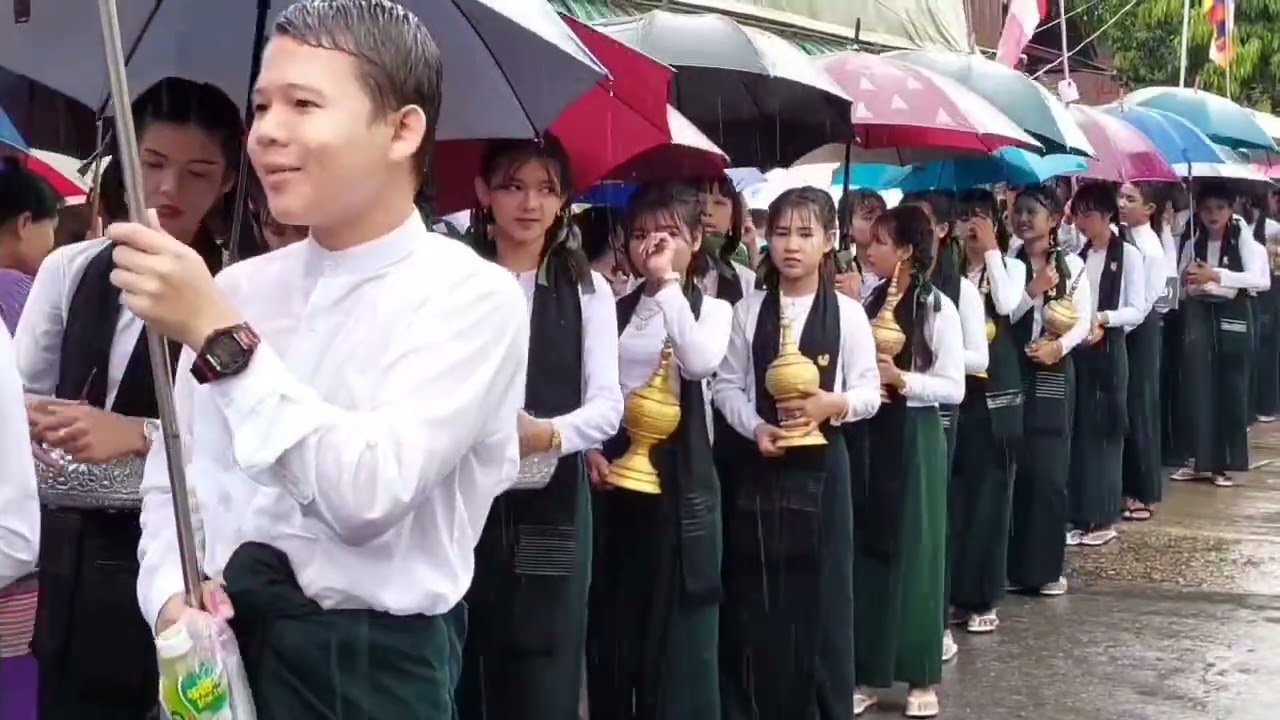 ဆံတော်ရှင်ကျိုက်တမော့လဲ့စေတီတော်(၂၄)ကြိမ်မြောက်စုပေါင်းမဟာဘုံကထိန်လှည့်လည်ပူဇော်ခြင်း3-11-2025