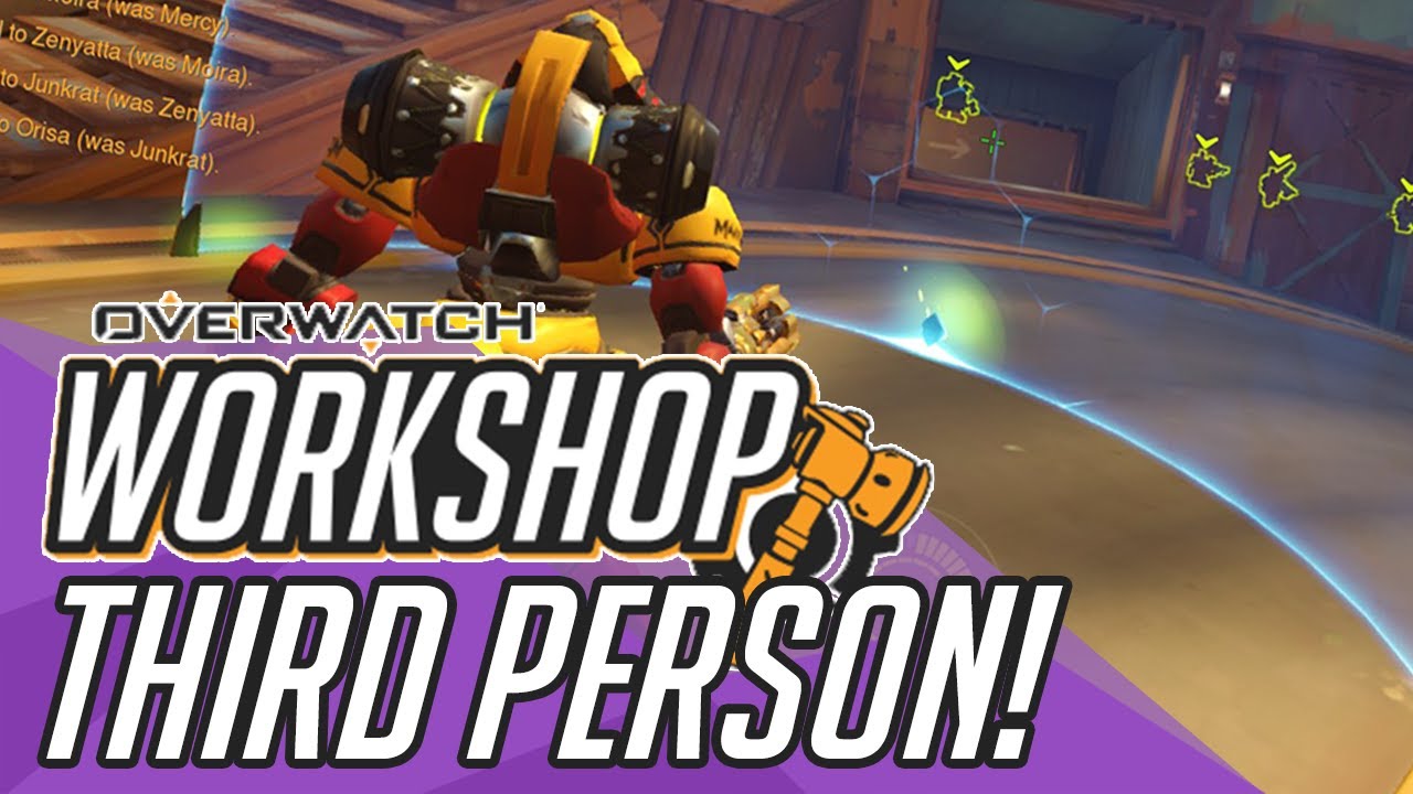 [PTR] Overwatch Workshop: Third Person Script!