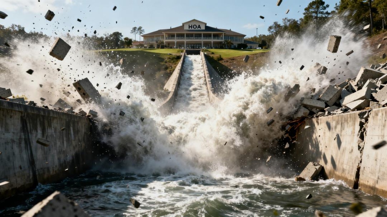 HOA Board Built a Dam on My Land — But Panicked When It Burst and Flooded Their Clubhouse