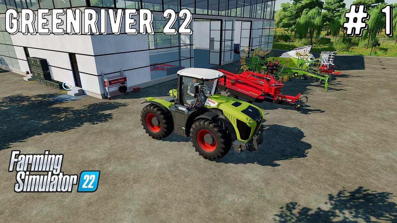 farming Simulator 22 fs22 timelapse Ep # 1 GreenRiver 22   fs22 Mods