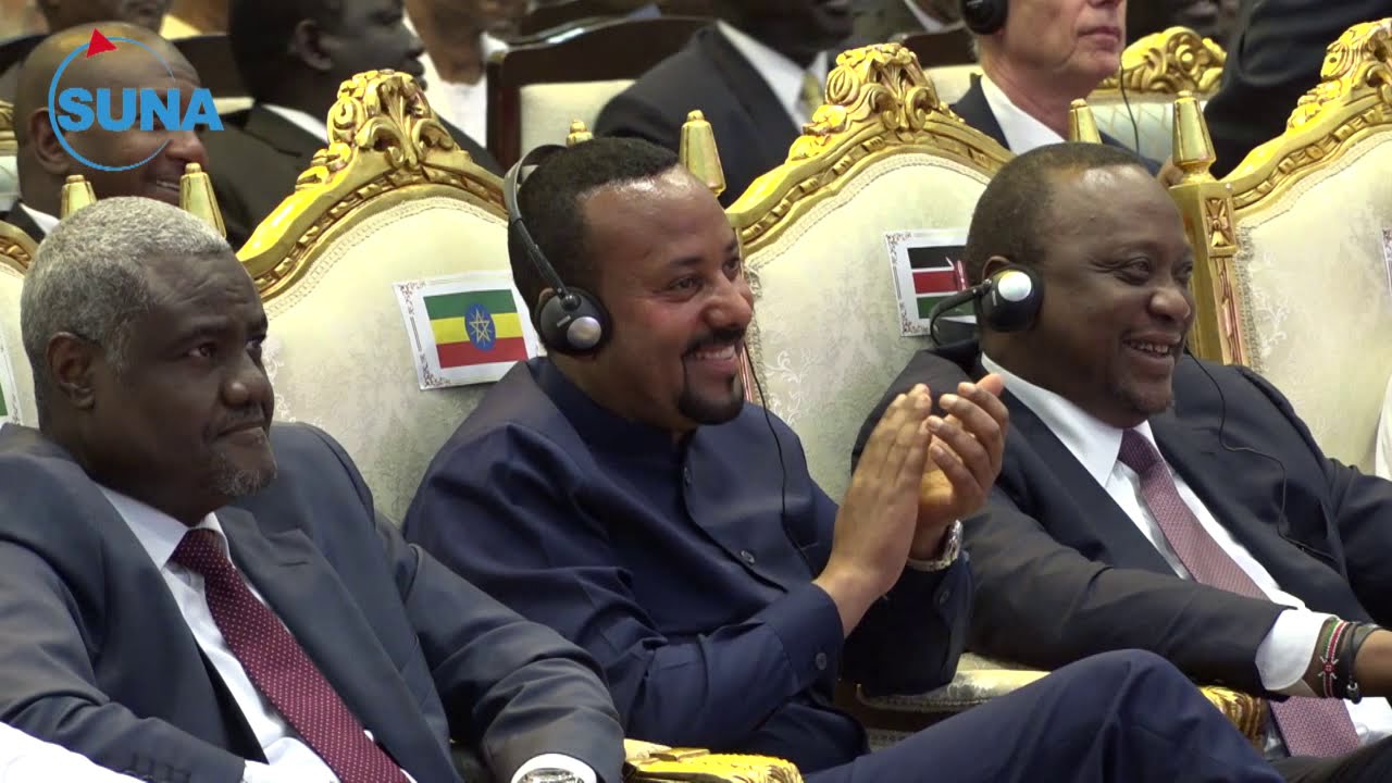 السودان#سونا/ الاحتفال بتوقيع وثائق الفترة الانتقاليا