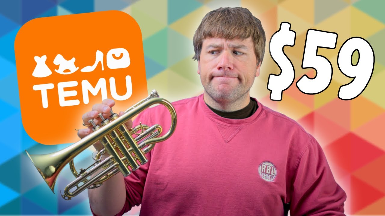 Welp, I Bought the Cheapest Cornet on Temu... | Band Director Reviews