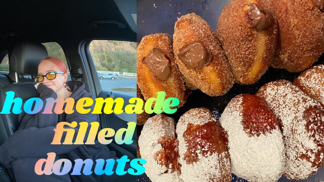 i made homemade donuts!