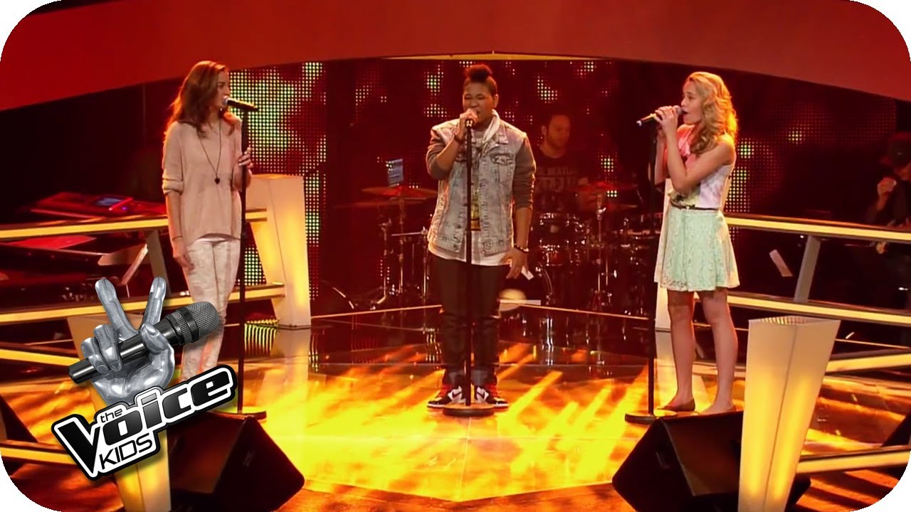John Mayer - Free Fallin' (Sarah, Jamica, Nadine) | The Voice Kids 2014 | BATTLE | SAT.1