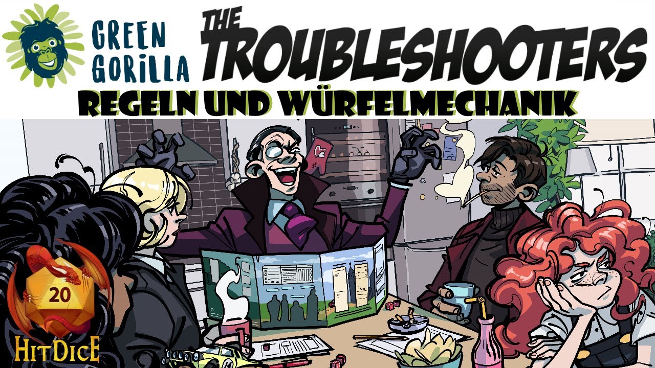 The Troubleshooters | Regeln und W&uuml;rfelmechanik