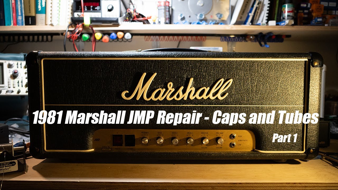Ремонт Marshall JMP (2203) 1980-х годов - Часть 1
