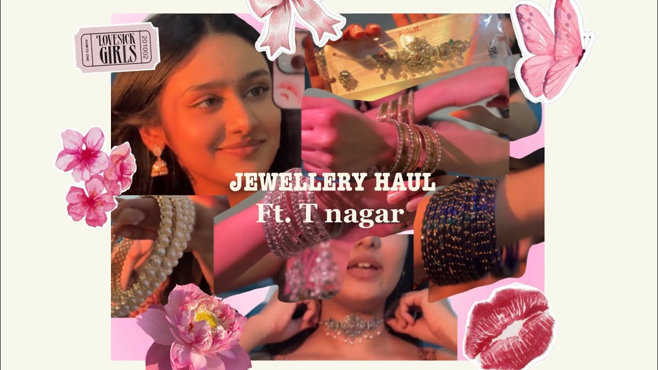 I found the PRETTIEST Jewellery in T Nagar 💖 | Chennai’s Best Budget Finds ✨