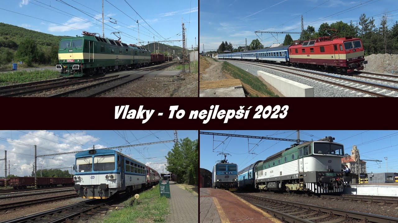 Vlaky - to nejlepší 2023