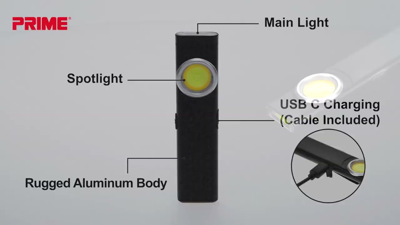 500 Lumen Ultra Slim Rechargeable LED Work Light