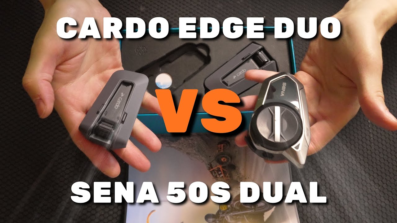 Cardo Edge Duo vs Sena 50S Dual - Unboxing i wstępne por&oacute;wnanie