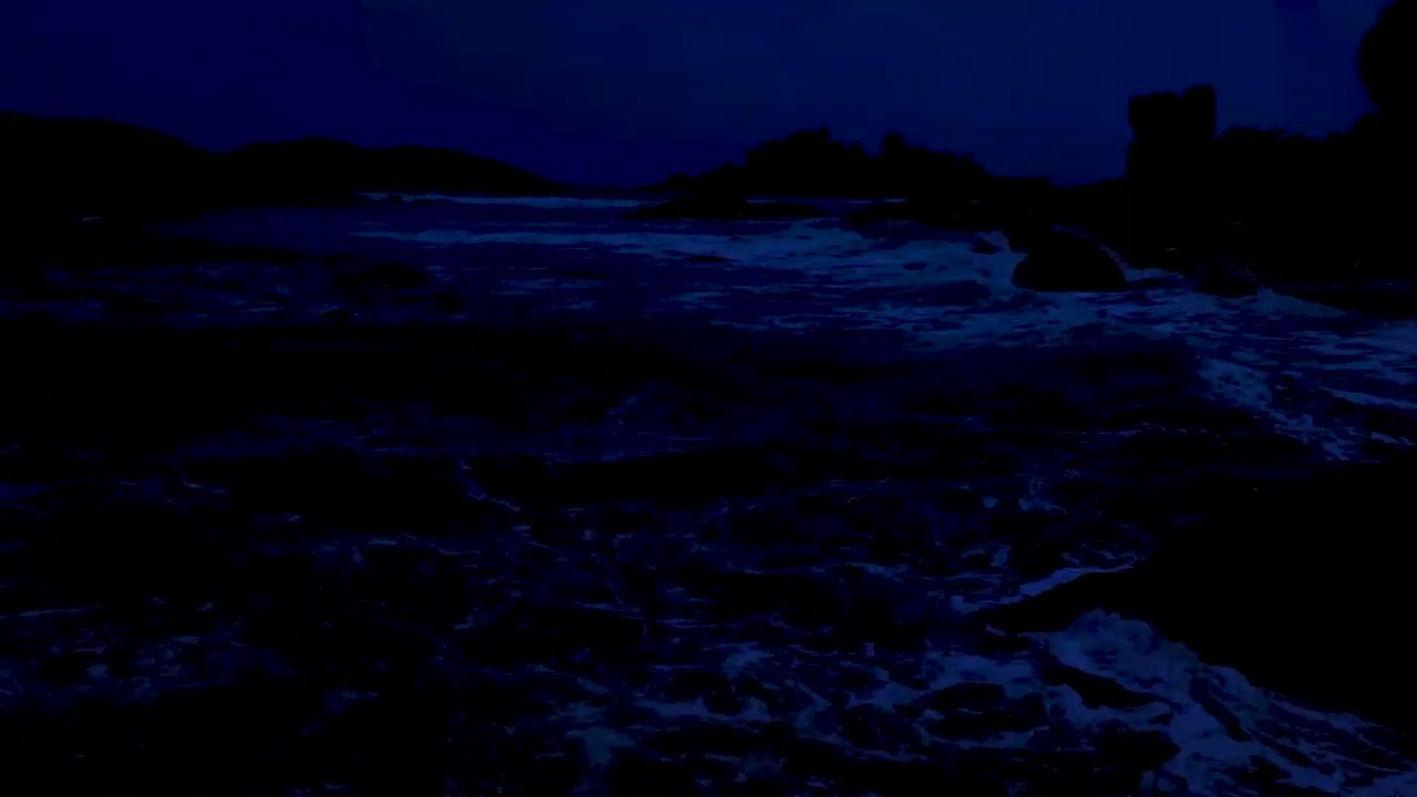 No Ads • Deep Relaxation with High-Quality Ocean Sounds for Stress Relief at Night