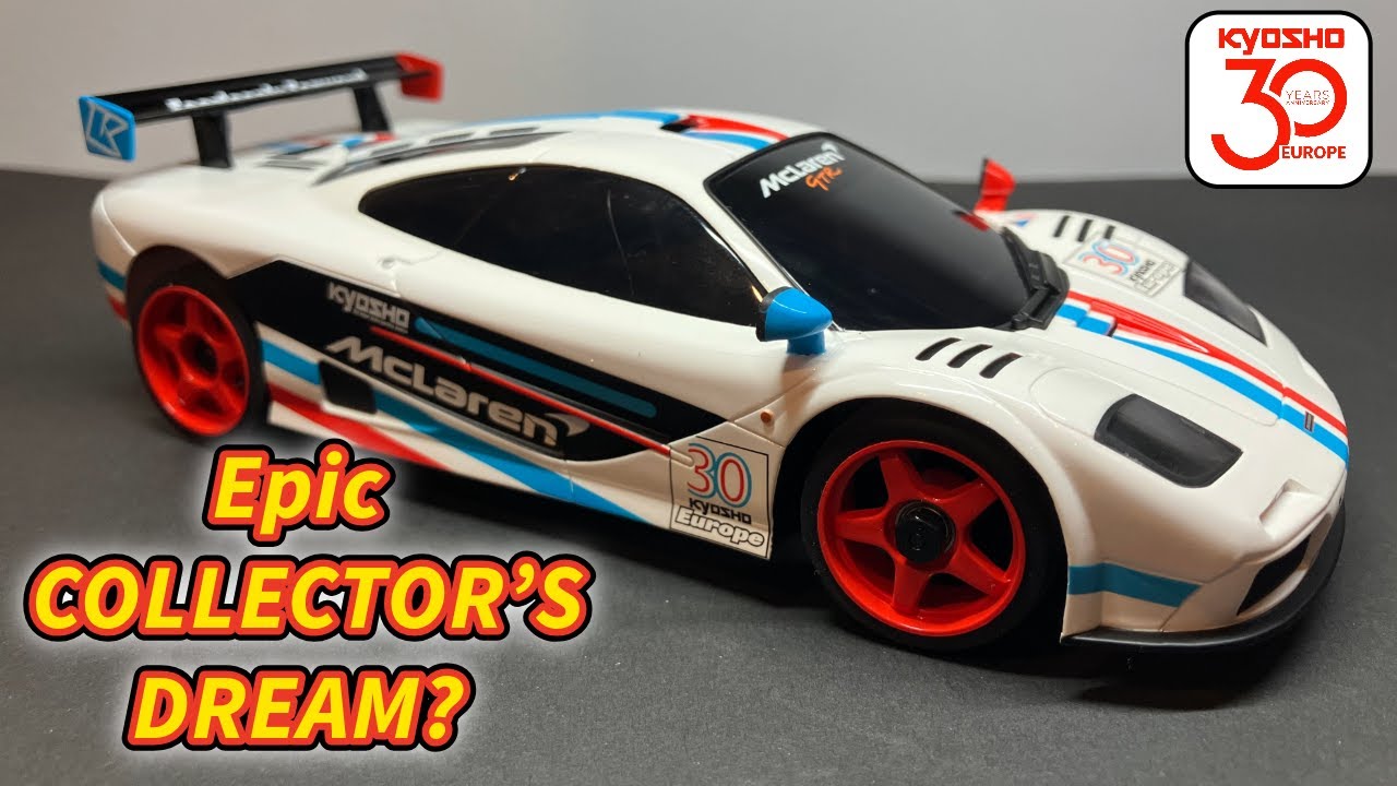 Легендарный McLaren F1 GTR Mini-Z от Kyosho Europe, выпущенный в честь 30-летия компании, — и эта...