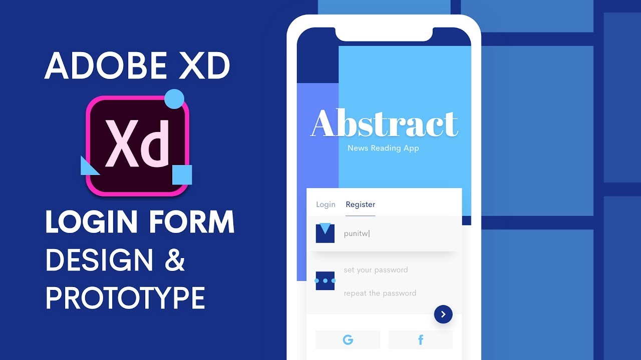 Login Form UI Design & Prototype - Adobe XD | Auto Animate |  Design Weekly