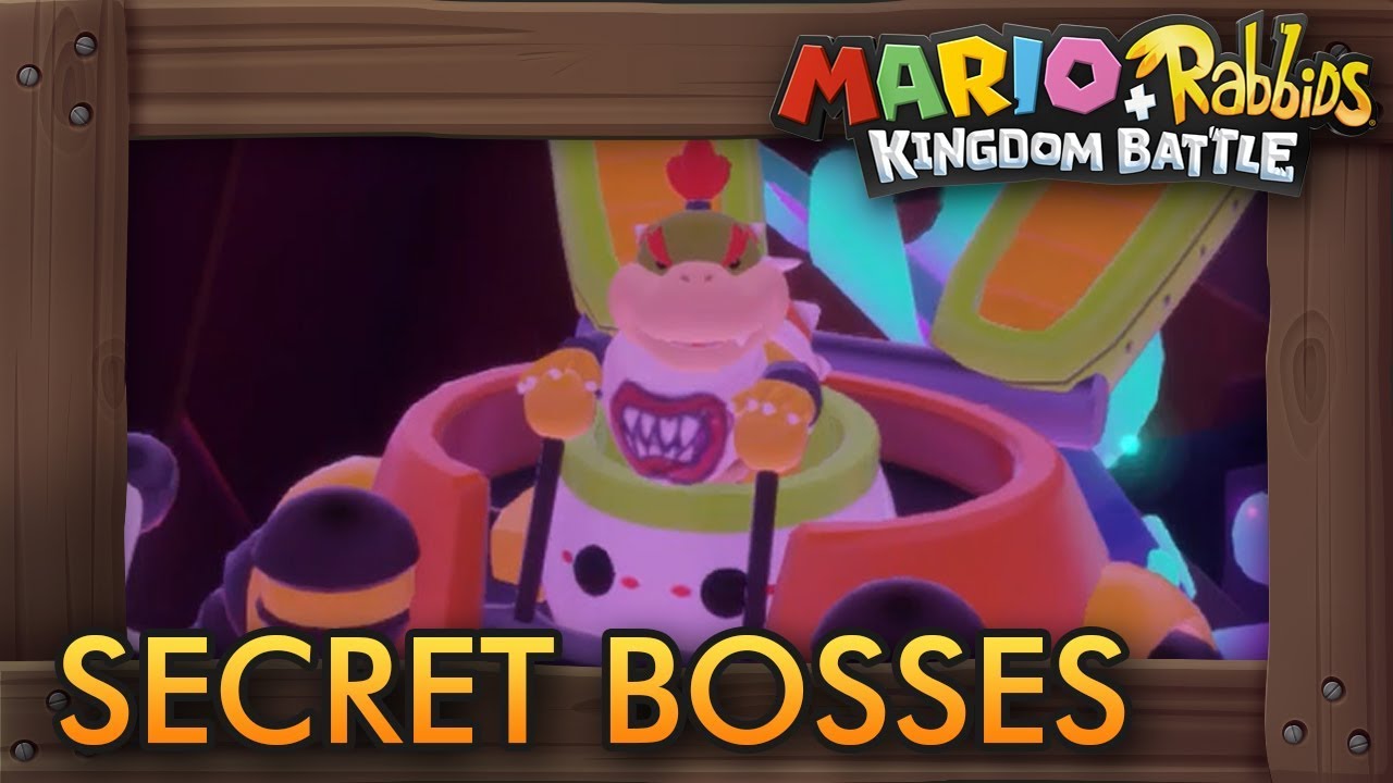 Mario + Rabbids Kingdom Battle - All SECRET Boss Battles