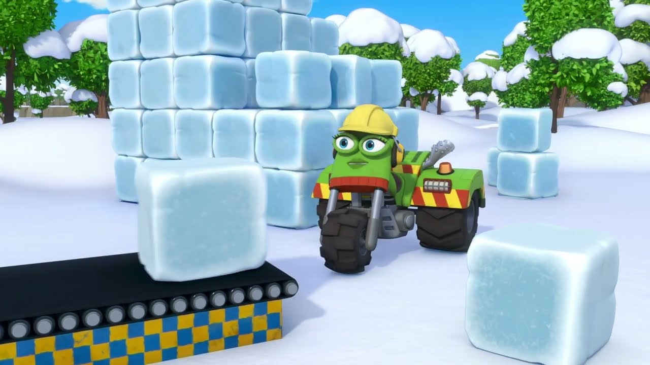 Ricky Zoom | Dasher's Snow Castle | Cartoons For Kids