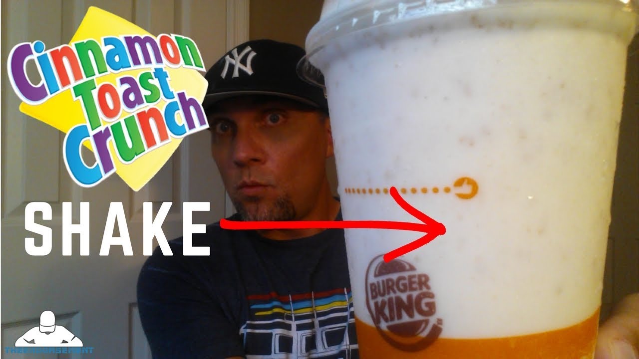 BURGER KING&reg; CINNAMON TOAST CRUNCH SHAKE REVIEW