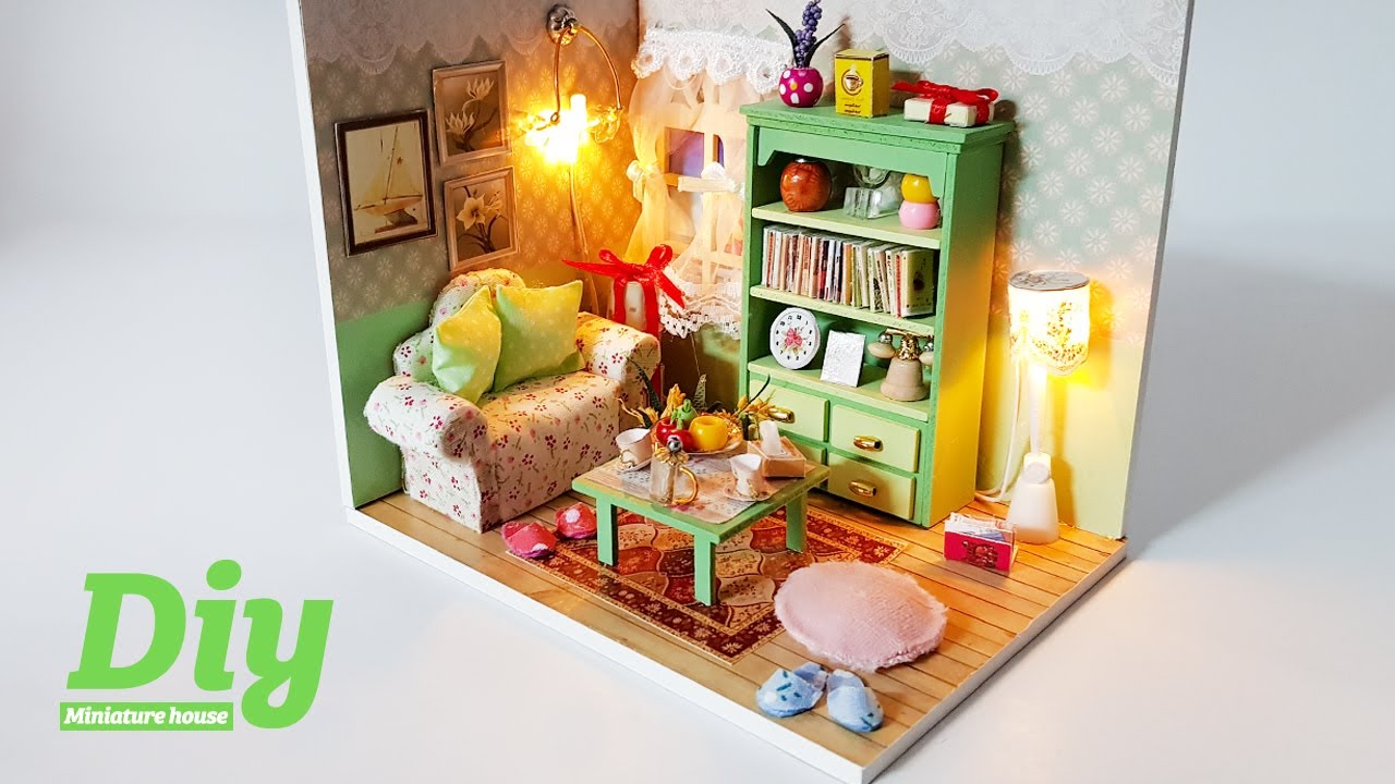 DIY Miniature dollhouse Kitㅣgreen houseㅣ그린하우스ㅣ미니어처하우스ㅣ박소소(soso miniature)