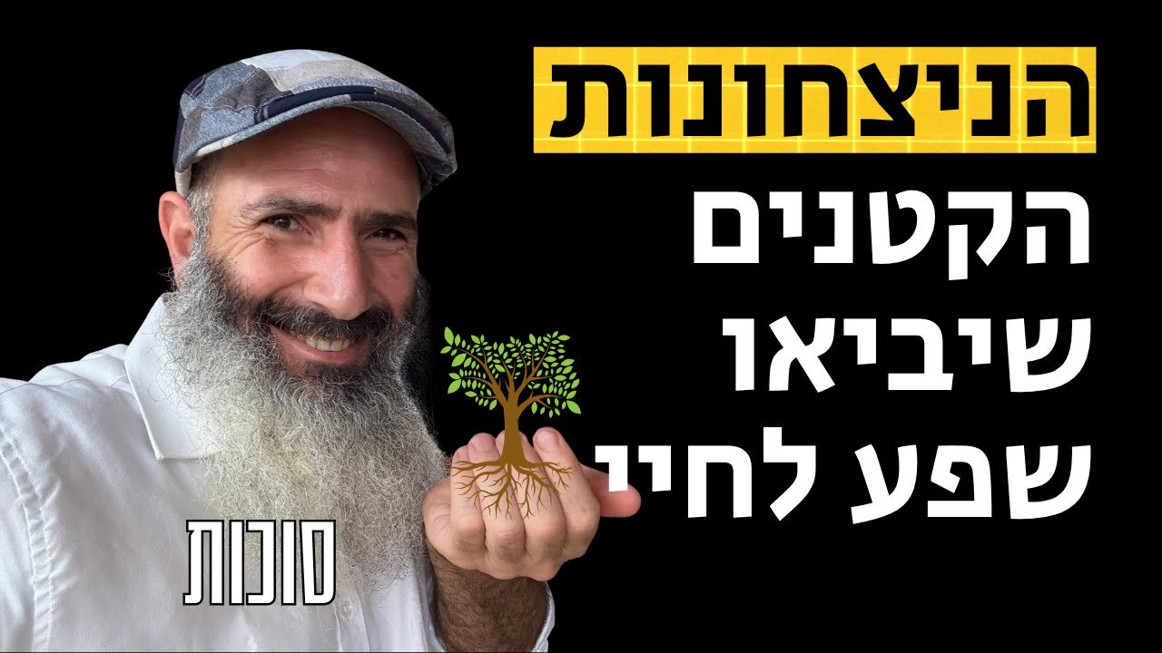 שש ניצחונות קטנים שיביאו שפע לחיי