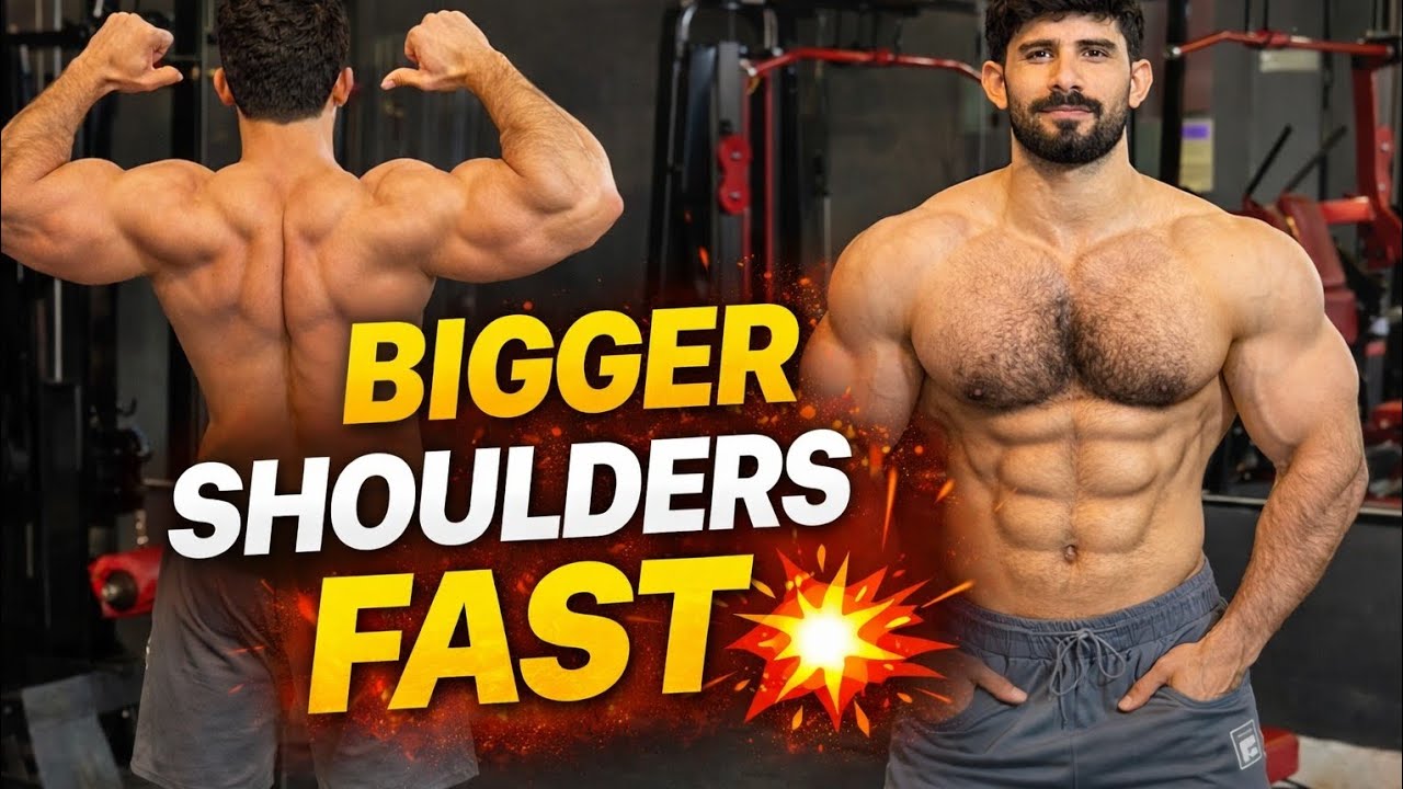 Shoulder Day 🔥 Best Exercises to Build Strong & Round Delts