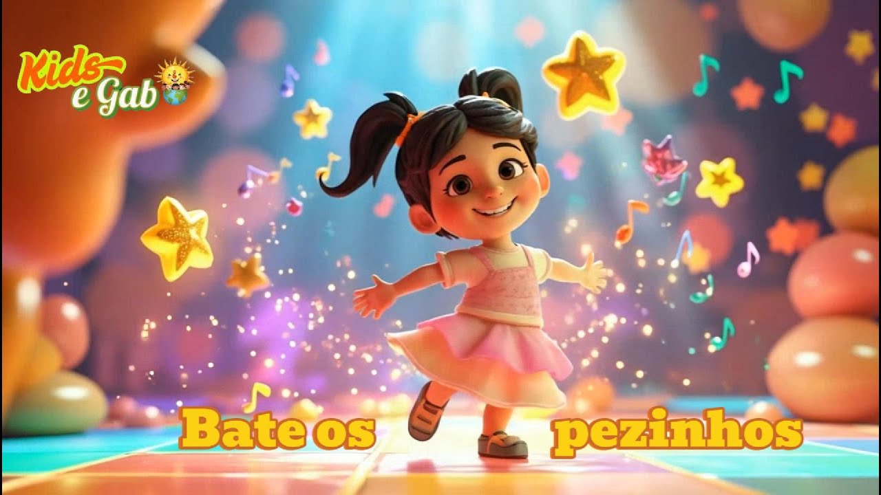 Bate os Pezinhos | Kids e Gab | Músicas Infantis