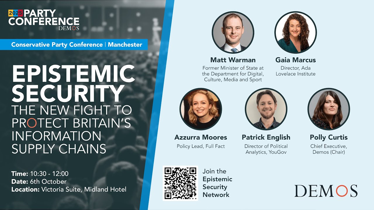 Epistemic Security: The new fight to protect Britain's information supply chains