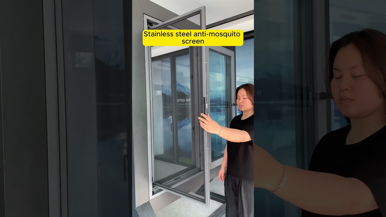 2024 new design aluminum sliding inward opening window.