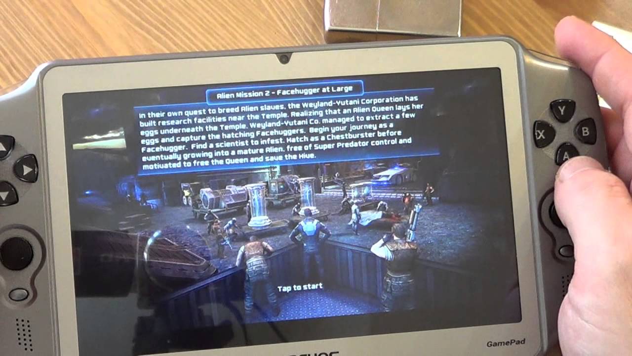 Archos Gamepad vs. 3D games