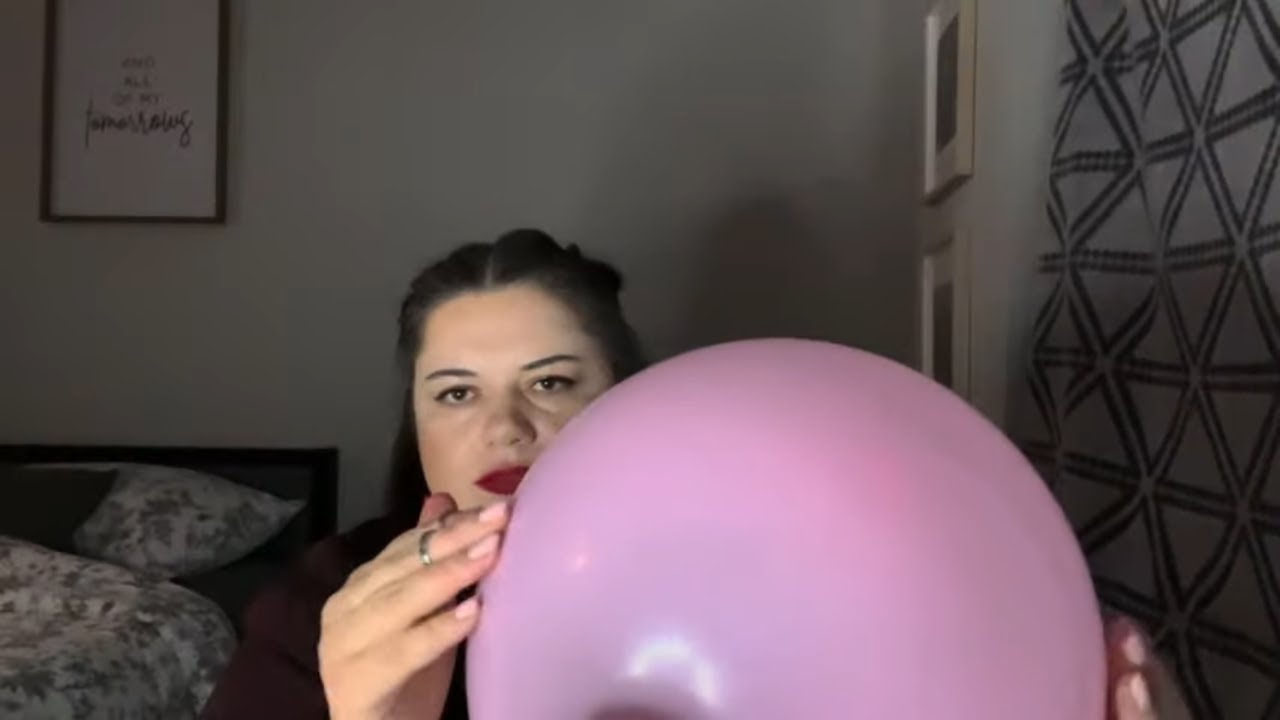 Another Balloon ASMR (popping at the end)