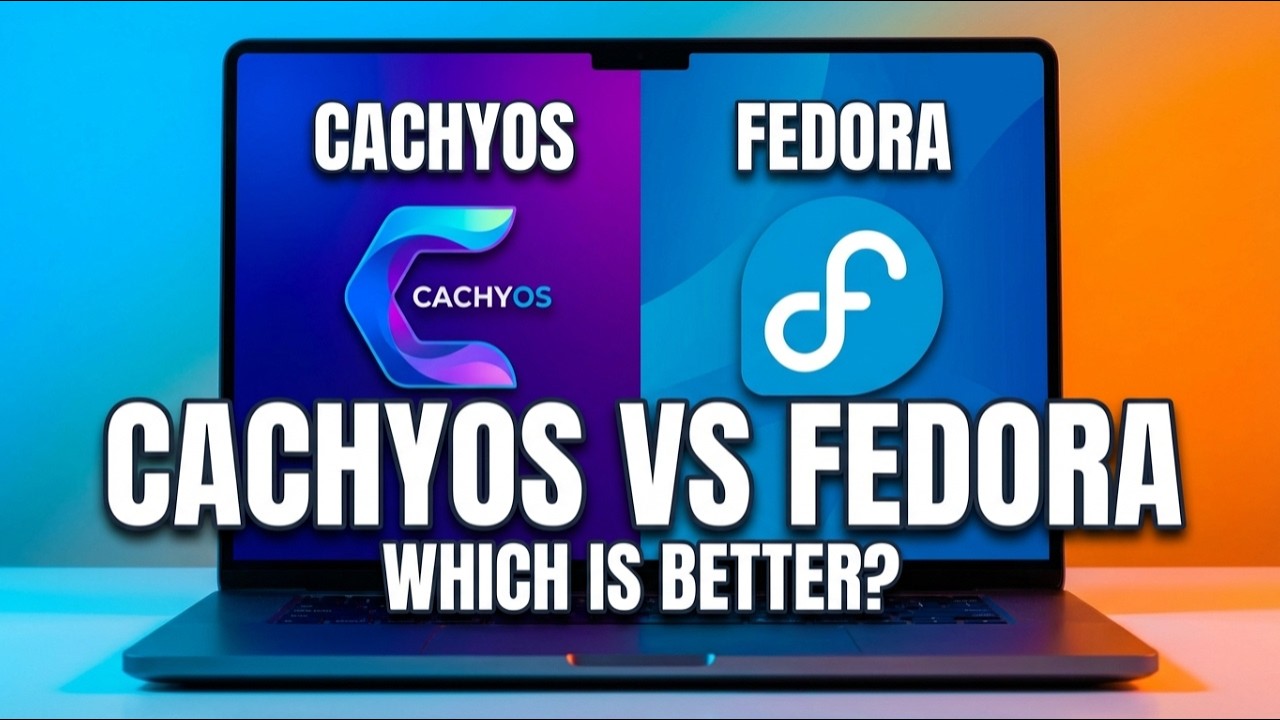CachyOS vs Fedora &ndash; Which Linux Distro Is Better in 2026