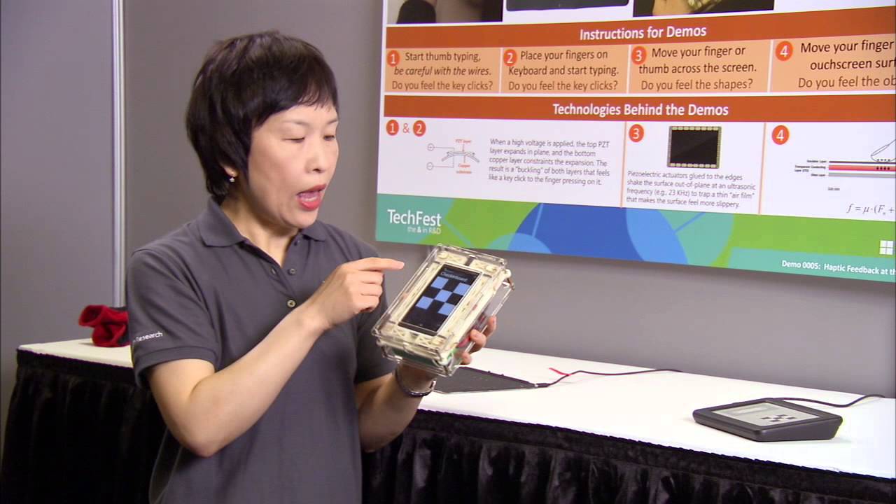 Haptic Feedback at the Fingertips