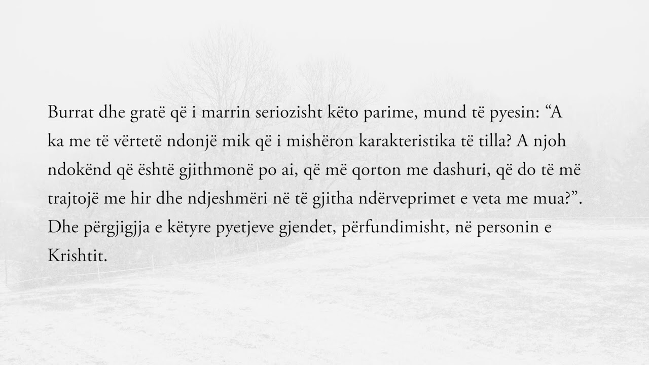 13 janar - Miqësia e vërtetë