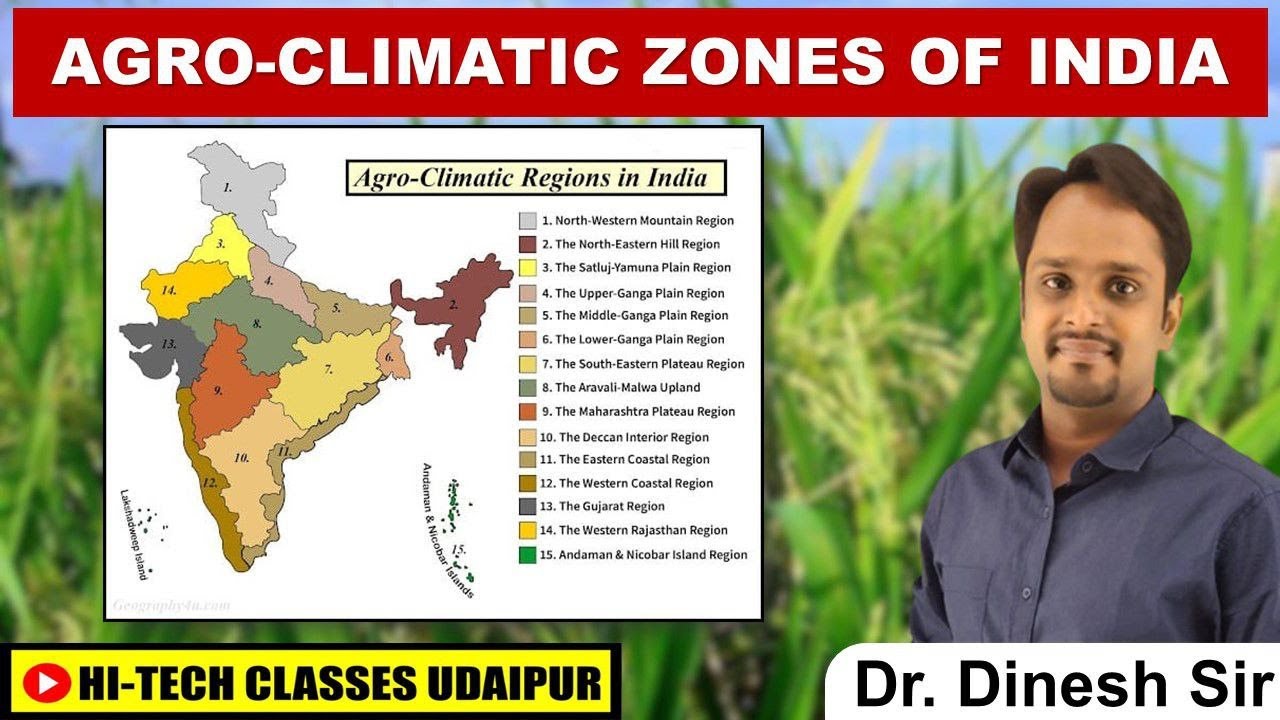 Agro Climatic Zones of India || IBPS-AFO || ICAR || IARI || AAO || Pre PG || CUET || CET || ALL EXAM