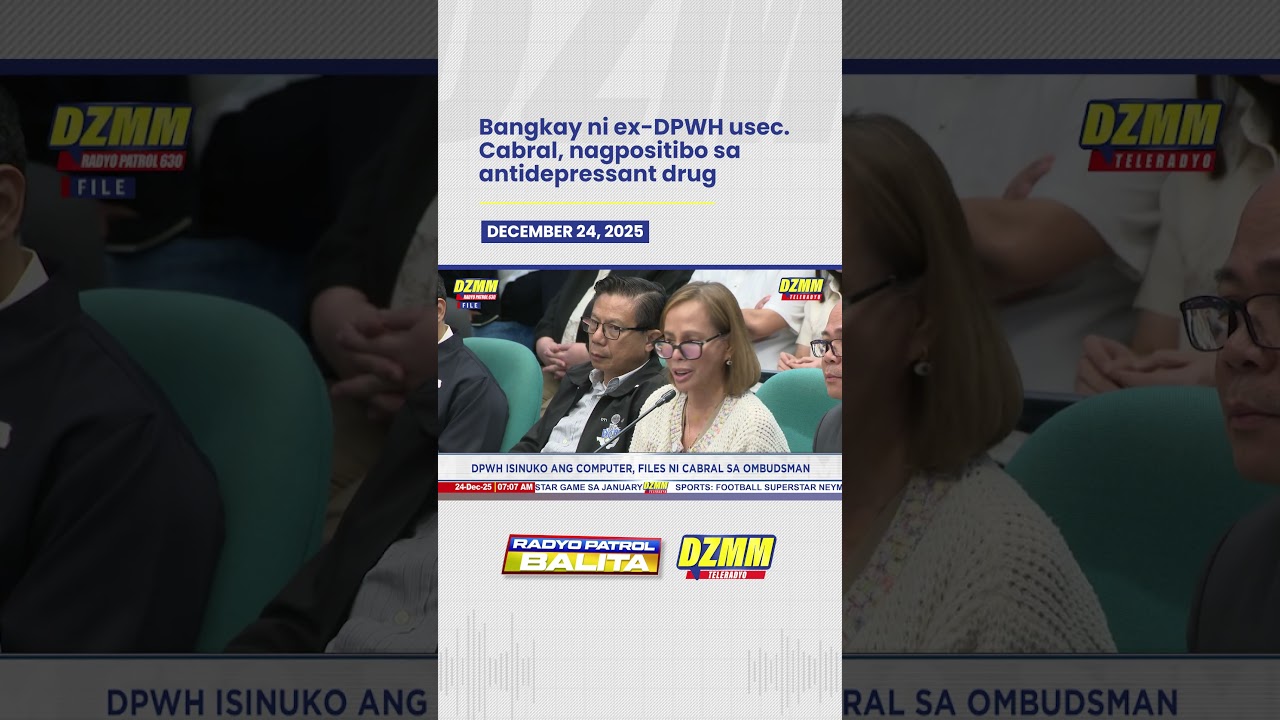 Bangkay ni ex-DPWH usec. Cabral, nagpositibo sa antidepressant drug