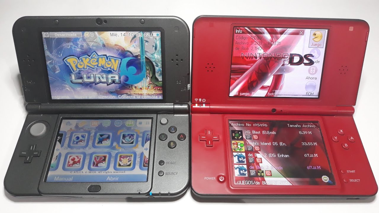 Comparativa new Nintendo 3DS XL vs Nintendo DSi Xl