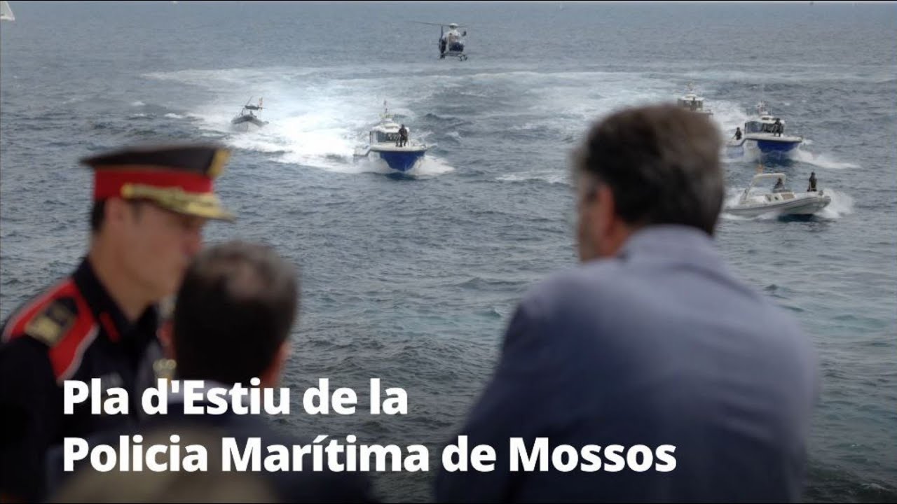 Pla d'estiu de la Policia Marítima de Mossos
