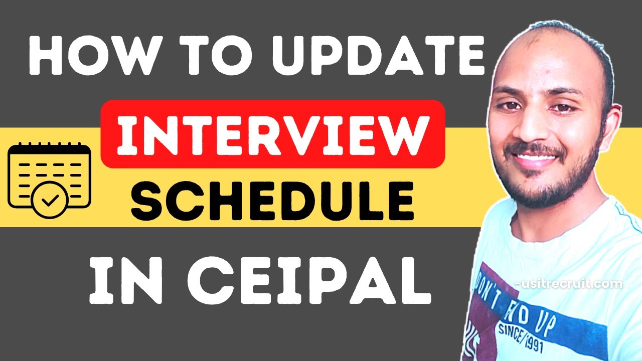 How to update interview Schedule in CEIPAL | Interview Schedule in CEIPAL | CEIPAL Training