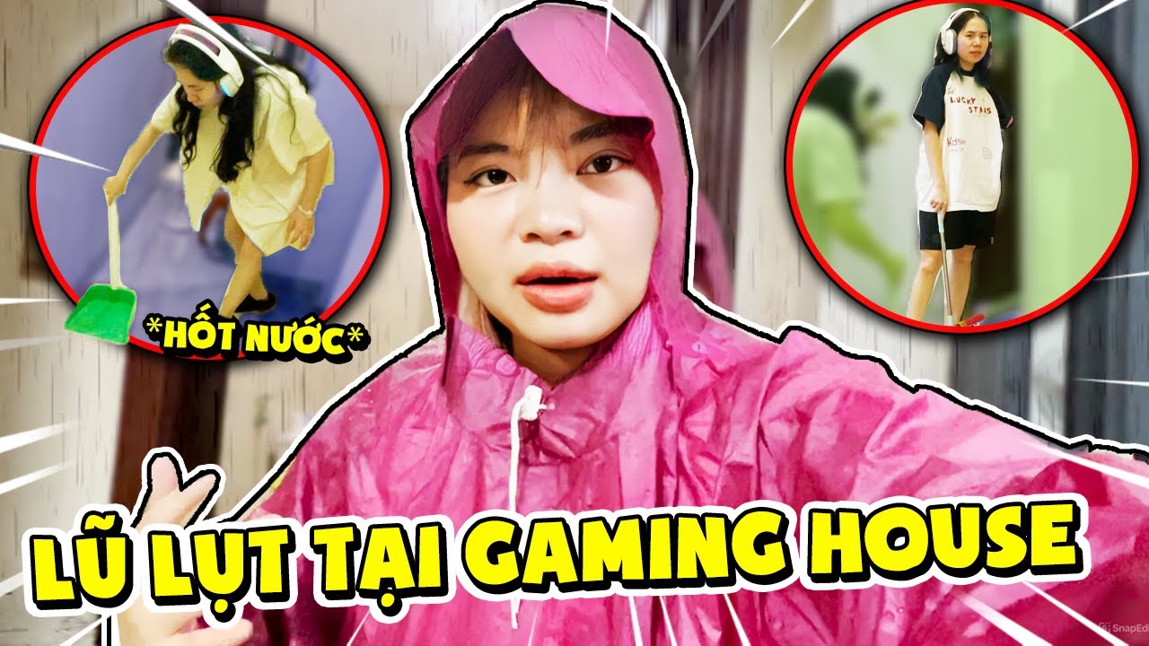 KAMUI X SAMMY X MÈO SIMMY GIẢI CỨU GAMING HOUSE BỊ LŨ LỤT