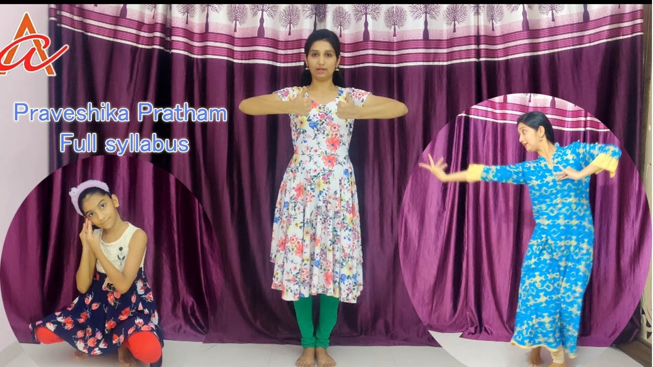 Bharatnatyam Second Year Full syllabus | Praveshika Pratham | Learn Indian Classical Dance