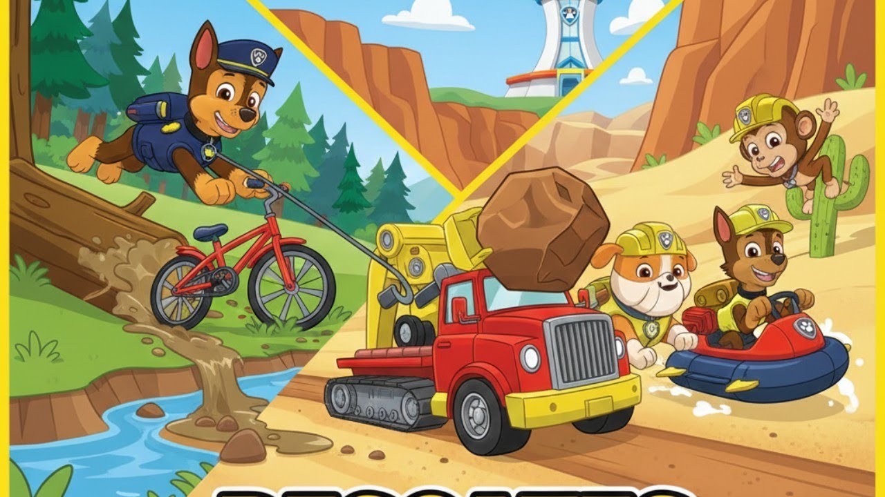 &iexcl;CHASE ATRAPADO! RYDER y MARSHALL inician los RESCATES en la TIERRA