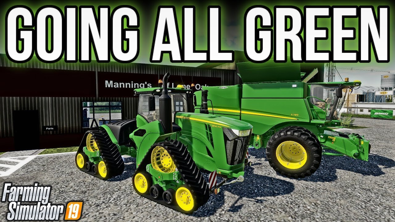 Fast Planting, Fast Harvesting, and A BIG JUMP w/SFTN! | Lone Oak Farm | Farming Simulator 19