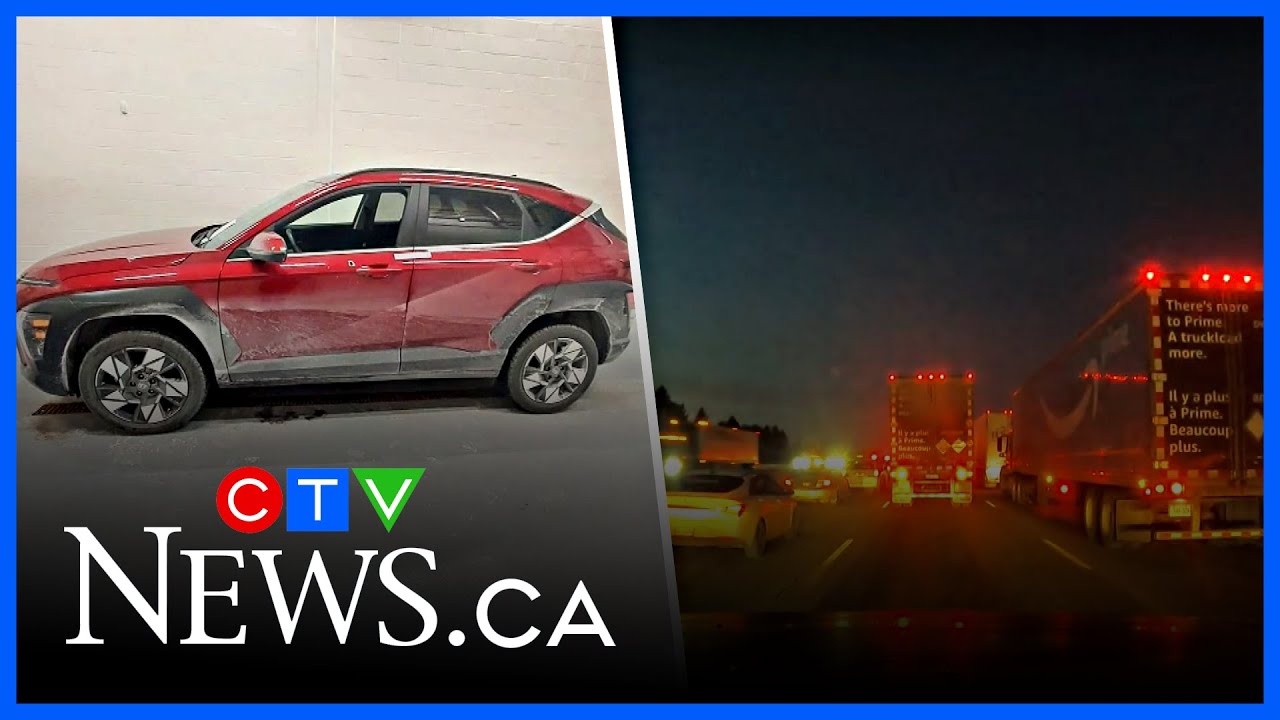 Shots fired on Highway 401 near Milton