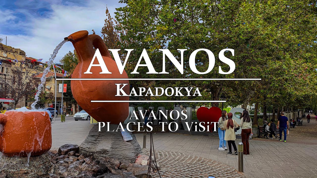 Kapadokya Avanos Gezilecek Yerler 4K - Avanos Nevşehir