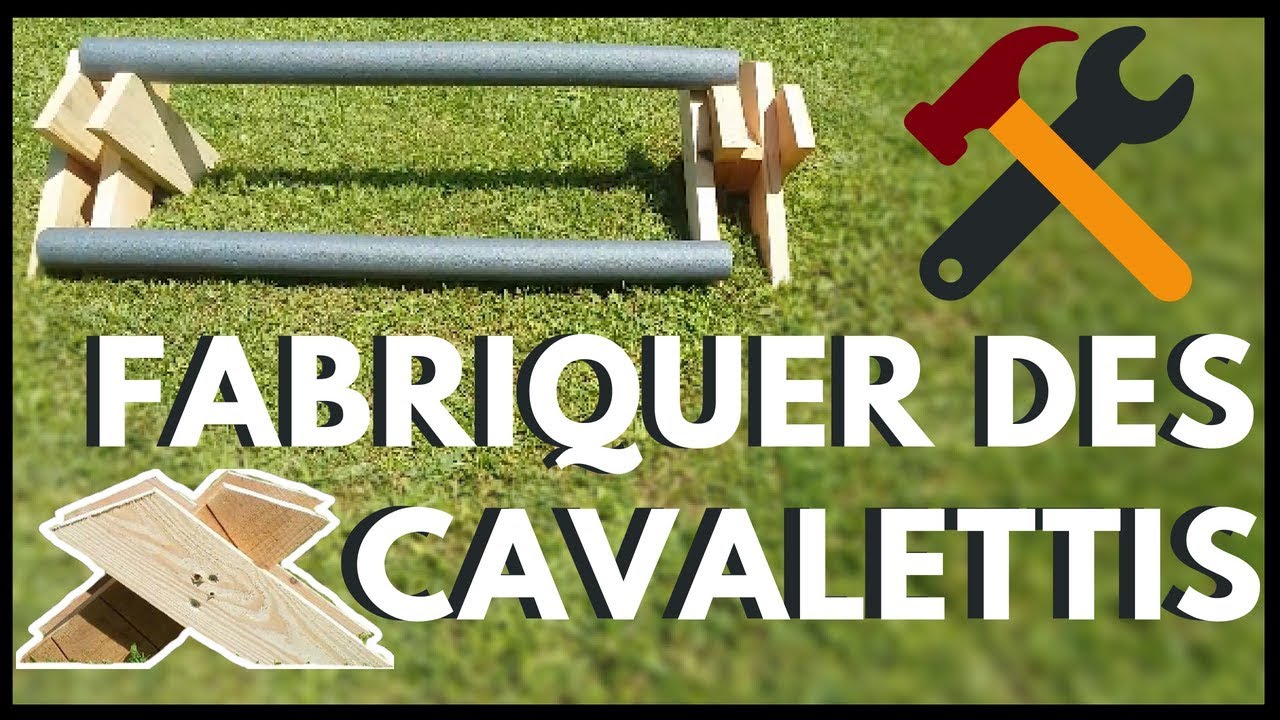 [diy]Comment fabriquer des cavalettis pour son cheval♡